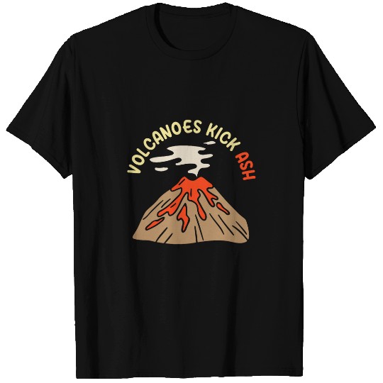 Volcanoes Kick Ash Volcanologists Volcano Geology Teacher T-Shirts