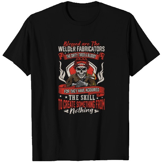 Welder Funny Welding Dad Papa Fathers Day From Son Daughter T-Shirts