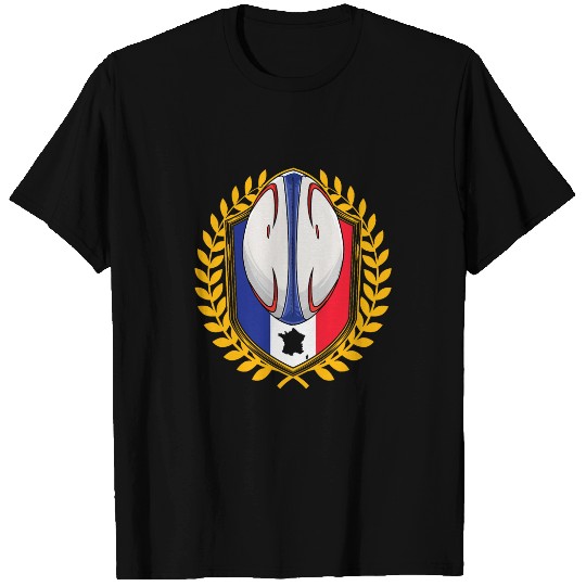 France Rugby Jersey France Flag Rugby France Jersey 1 T-Shirts