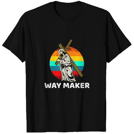 Way Maker Miracle Worker Promise Keeper Christian Easter T-Shirts
