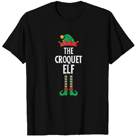 Funny Croquet Costume Christmas Santa xmass T-Shirts