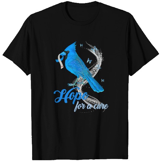 Diabetic Disease Blue Cardinal Bird Hope For A Cure 43 T-Shirts