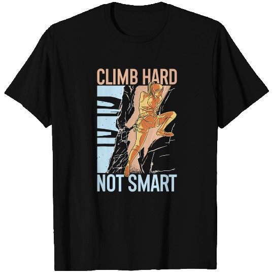 Climbing Climber frees Climbing Mountaineering and Bouldering Funny Freeclimbing 48 Climb T-Shirts