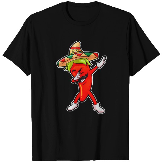 Dabbings Chili Cinco de Mayo Men Women Pepper Jalapeno Dab T-Shirts