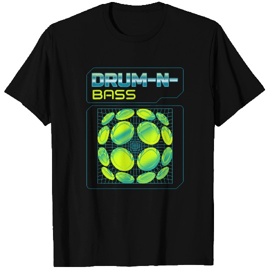 Drums Drummer Tambor Y Bajo Liquido DnB Dj Drum n Bass Liquid Funk Drums T-Shirts