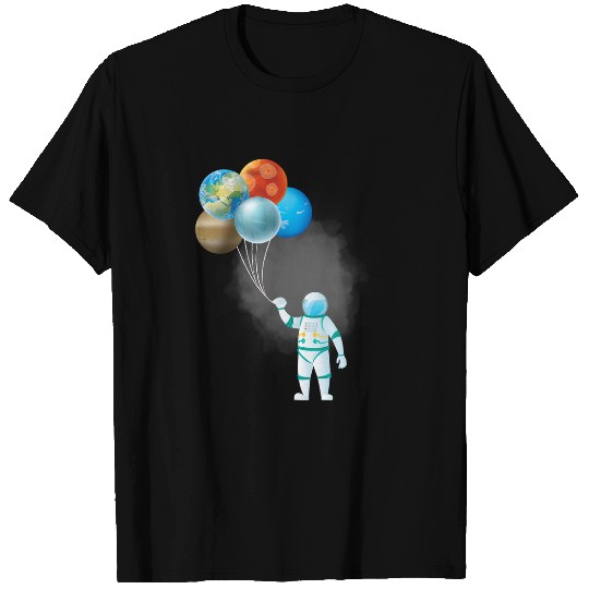 Astronauts Rocketman Costume Astronaut Helmet Spaceman Planet Mens Kids T-Shirts
