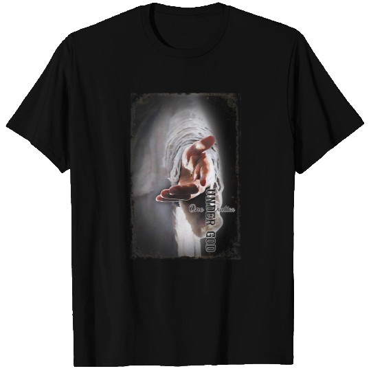 Christian Lion Jesus American Flag 4th of July One Nation Under God Christ T-Shirts