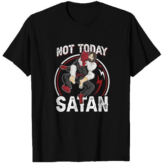 JIU JITSU Not Today Satan T-Shirts