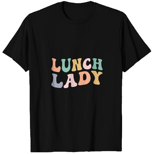 Groovy Lunch Lady Cafeteria Worker T-Shirts