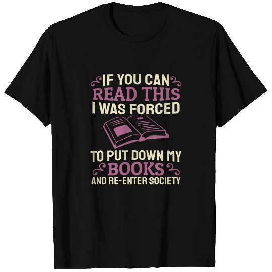 Bookworm Avid Reader Books Literature Book Lover Reading T-Shirts