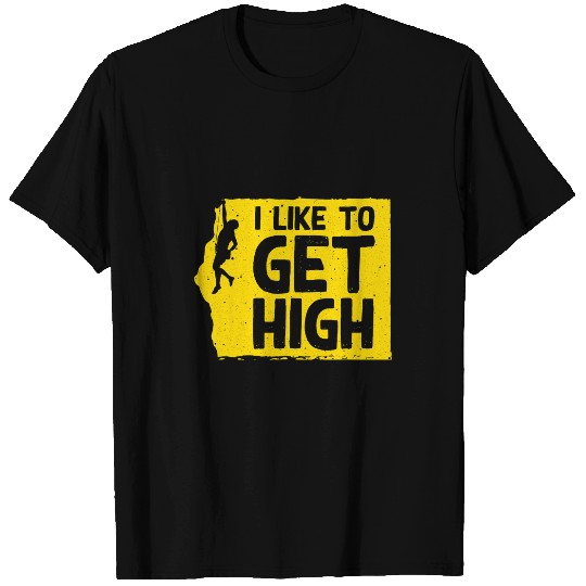 Climbing Climber Funny Rock Climbing For Men Women Mountain Indoor Bouldering 2 Climb T-Shirts