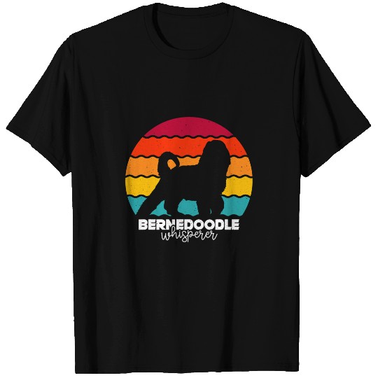 Bernedoodle Whisperer Retro T-Shirts