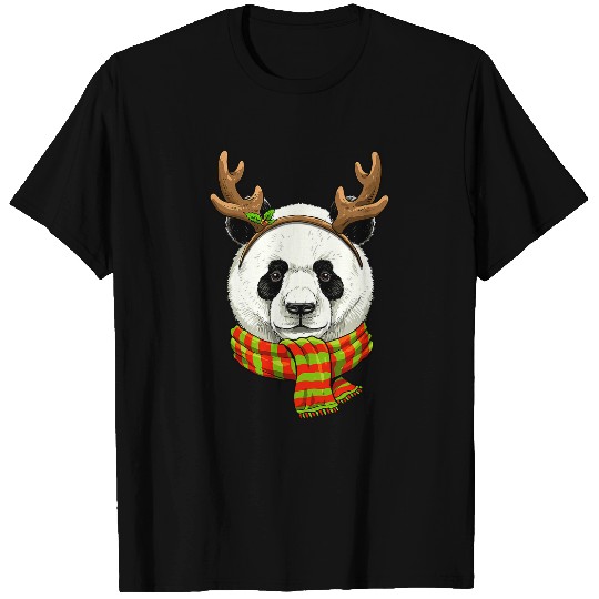 Funny Bear Christmas Giant Panda Santa Clause Reindeer xmass Bear Lovers196 Cute Bears T-Shirts