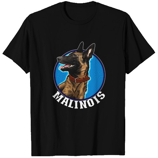 Belgian Malinois Dog Art 392 T-Shirts