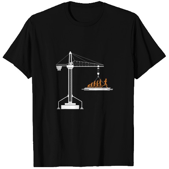 Crane Operator Evolution T-Shirts