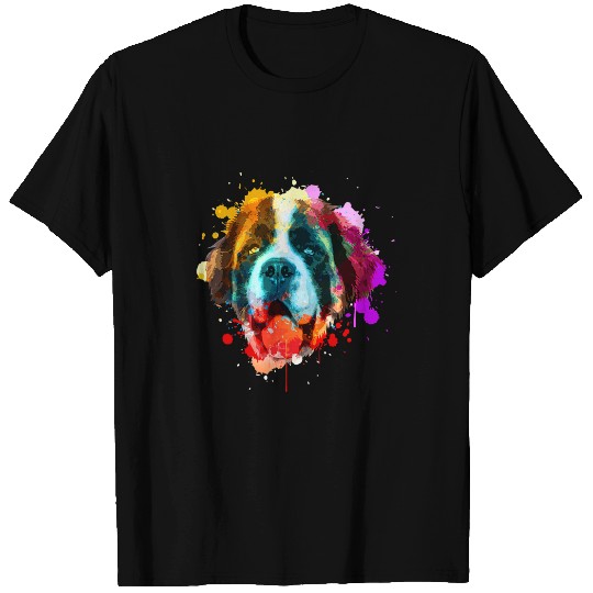 Dog Saint Bernard Cool Saint Bernard For Men Women Dog Lover Owner Artistic 2 T-Shirts