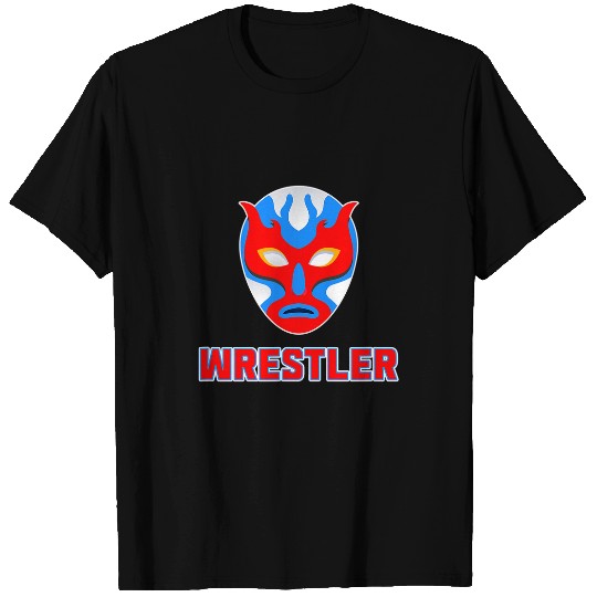 Halloween Wrestling Costume Top For Sports Fan Women Men T-Shirts