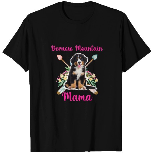 Bernese Mountain Mama Cute Mama Bernese Mountain Dog Lover T-Shirts