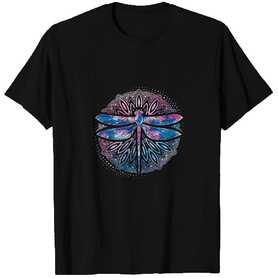 Namaste Yoga Dragonfly Yoga Meditation Prana Sacred Geometry Mandala Meditation T-Shirts