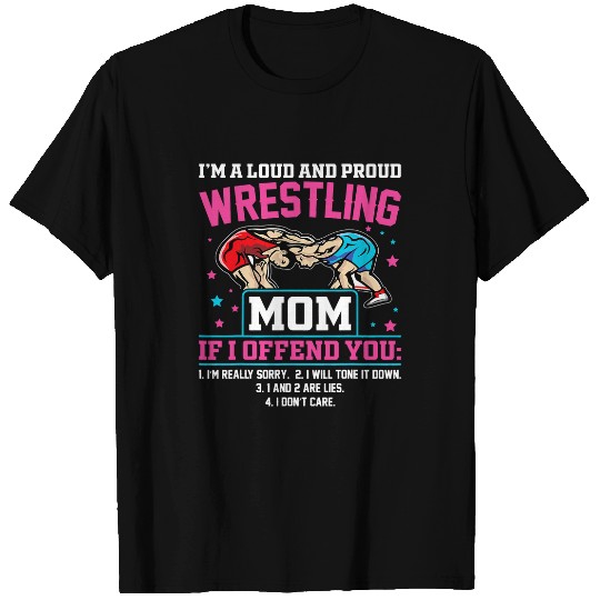 Behind Every Wrestler Who Believes In Himself Wrestling Mom 3 T-Shirts
