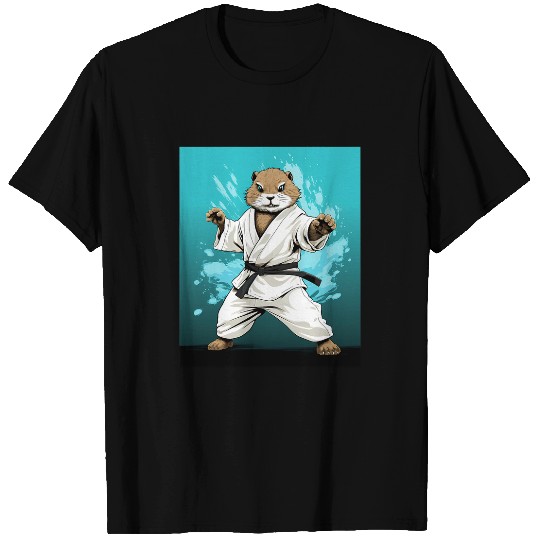 MMA Groundhog Karate 1 T-Shirts