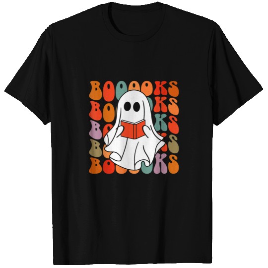 Cute ghosts Book Reading Halloween Booooks ghosts Reading 1 T-Shirts