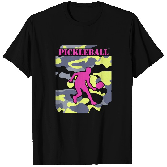 Cool Camouflage Camo Pickleball T-Shirts