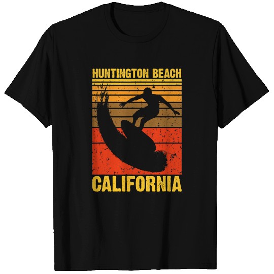 Surf Life Huntington Beach californias Surfing Surfer Ocean vintages 1 T-Shirts