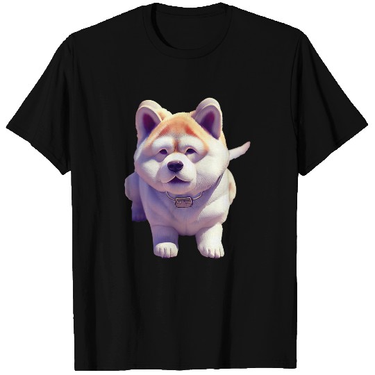 Dog Akita Womens Akita Dog Akita V Neck T-Shirts
