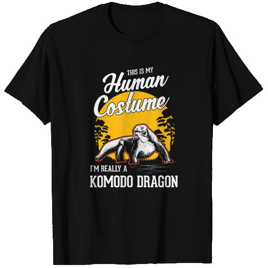 Dragons Komodo Dragon Human Costume Halloween Komodo Dragon T-Shirts