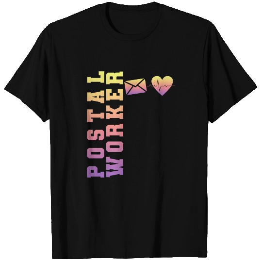Postal Worker Delivery Service Post Office Mailbox Postal 3 T-Shirts