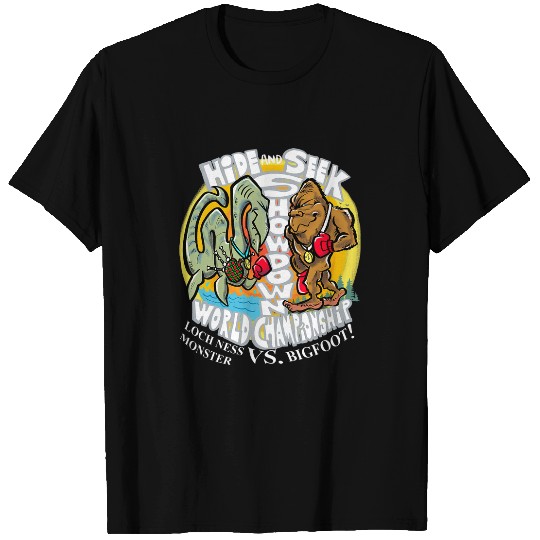 bigfoots Hide and Seek World Championship Showdown T-Shirts