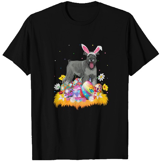 Funny Easter Egg Lover Schnoodle Dog Easter Sunday T-Shirts
