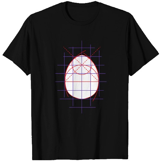 easter egg construction triblend math teacher easter bunny T-Shirts