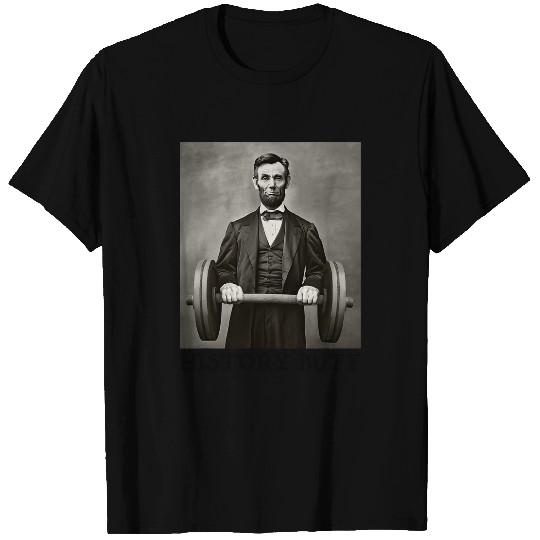 Funny Abraham Abe Lincoln History Buff Mens July 4th T-Shirts