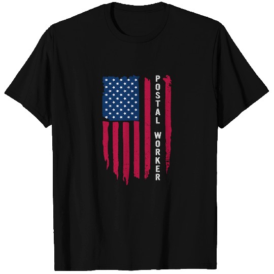 Proud Postal Worker Postmaster US Post Service Memorial Day T-Shirts