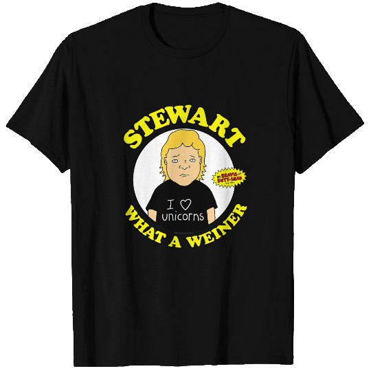 Beavis and ButtHead Stewart Portrait T-Shirts