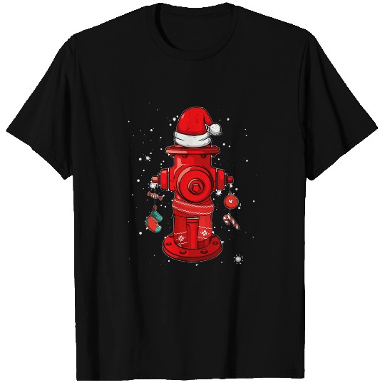 Fireman Firefighter Firemen This Is My Christmas Pajama Firefighter 45 Firemen T-Shirts