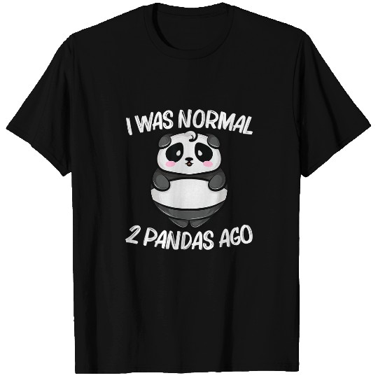 Funny Bear Funny Panda Gift For Men Women Cute Panda Bear Animal Lovers Cute Bears T-Shirts