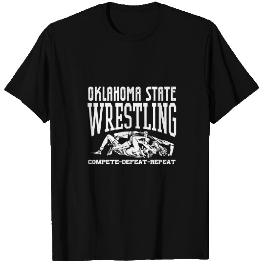 Oklahoma State Wrestling Complete Defeat Repeat Wrestler T-Shirts