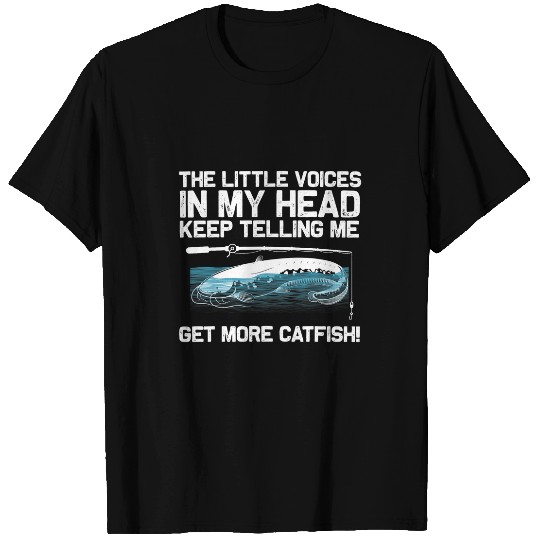 Fishing Cool Catfish Fishing For Men Women Catfishing Rod Fisherman Fisher T-Shirts