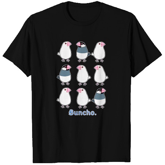 BUNCHO 9 Nine Buncho Sakura Bunchou Animal Friends Animal Illustration T-Shirts