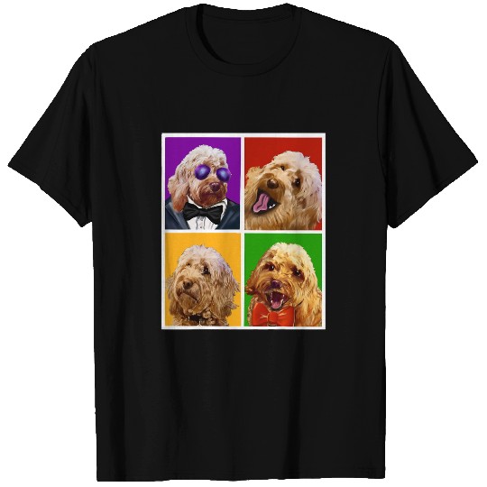 Cavapoo puppy dogs Cavalier king charles spaniel T-Shirts