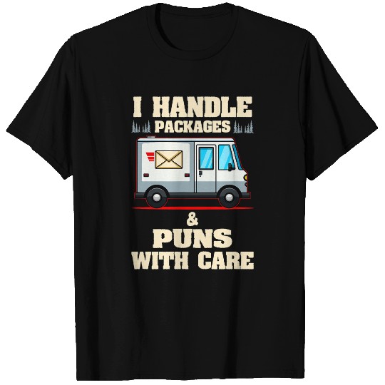 Mail Carrier Mailman Funny Postal Postman Joke T-Shirts