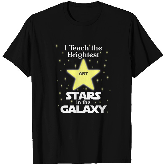 Back To School Art Teacher Brightest Stars T-Shirts
