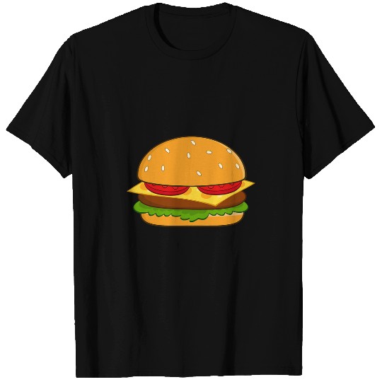 Cheeseburger with Lettuce and Tomato T-Shirts