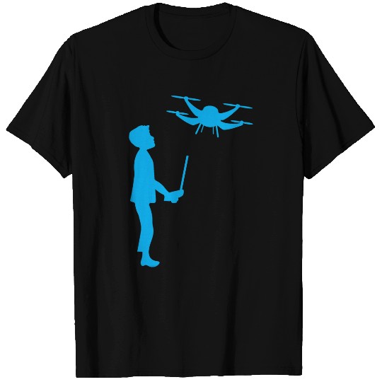 Drone Quadcopter Pilot Flying Model Flight Quadcopter T-Shirts