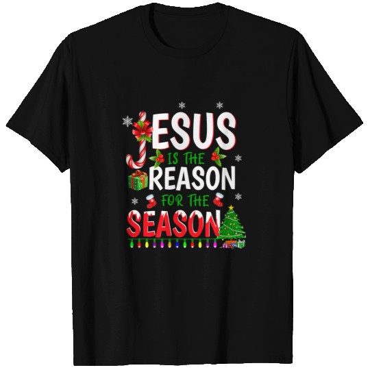 Christian Jesus Christ Is Reason For The Christmas Season 464 Bibble Jesus Christ T-Shirts