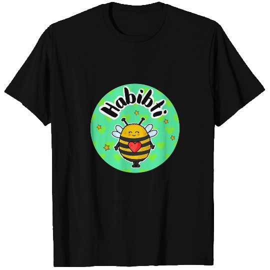 Habibti Cute Bumblebee design T-Shirts