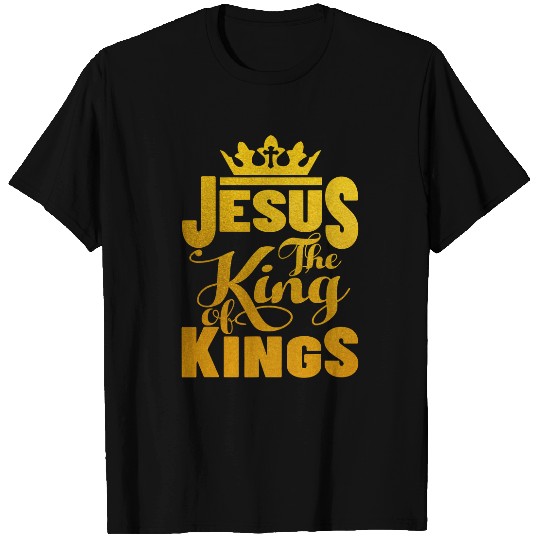 Christian Jesus Christ Christian Jesus The king of King Jesus is my superhero 12 Bible Verse Christ T-Shirts